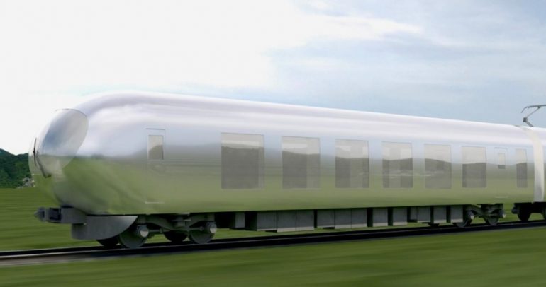 قطارات “غير مرئية” ستغزو اليابان عام 2018