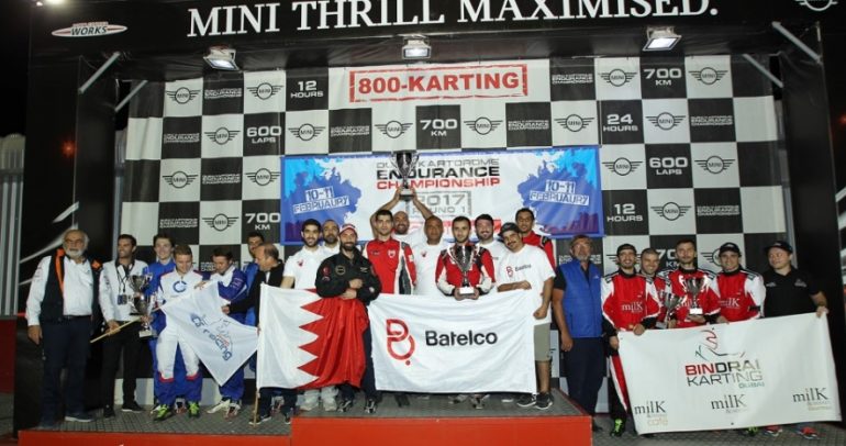 باتيلكو ريسينغ دراغ965 يفوز بالجولة الأولى من بطولة التحمل على دبي كارتدروم