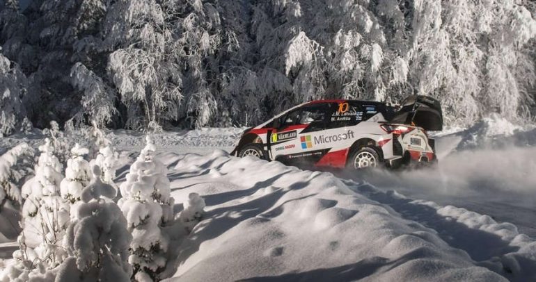 WRC رالي السويد: لاتفالا يهدي تويوتا أول فوز منذ عام 1999