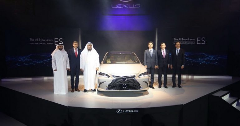 إطلاق لكزس ES الجديدة 2019 بجيلها السابع في السعودية