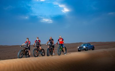 مغامرة قيادة دراجات هوائية في الصحراء!