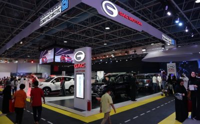 سيارات جي أيه سي موتور تظهر للمرة الأولى في معرض جدة
