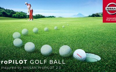 تكنولوجيا ProPILOT من نيسان تصل إلى كرة الغولف!