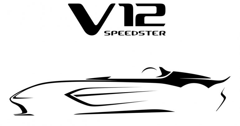 أستون مارتن تنشر صورة تشويقية لسيارتها Speedster v12