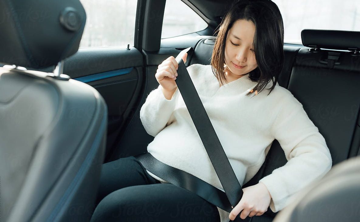 حزام الأمان أثناء الحمل