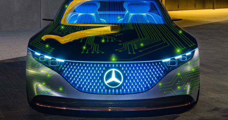 مرسيدس بنز وإنفيديا تتعاونان لتطوير سيارات المستقبل