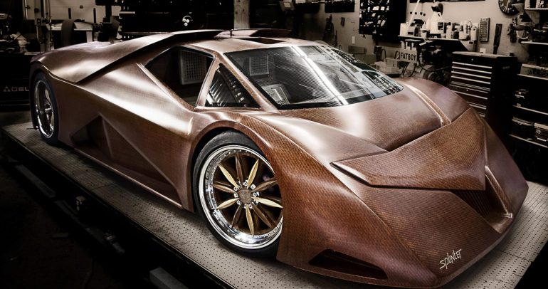 شاهدوا “سبلينتر” أول سيارة خشبية خارقة في العالم 