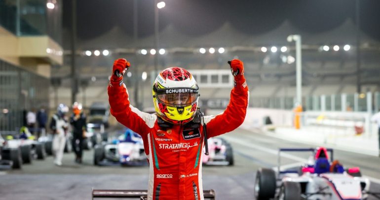 حمدة القبيسي تحقق الفوز في الجولة الثانية من بطولة فورمولا4 الإمارات