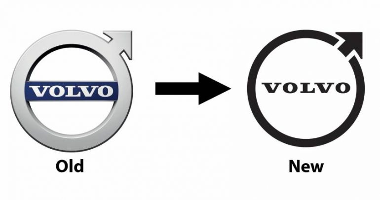 فولفو تقدم شعار جديد: تصميم أبسط قد تحصل عليه إصدارات العام 2023