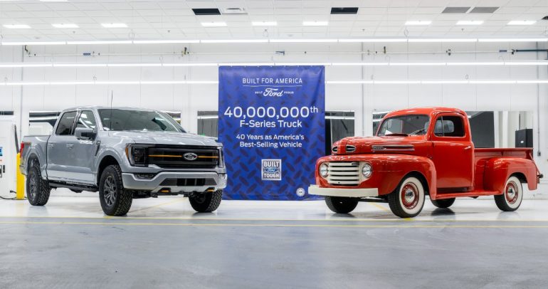 فورد تحتفي بتصنيع الشاحنة رقم 40 مليون من الفئة إف