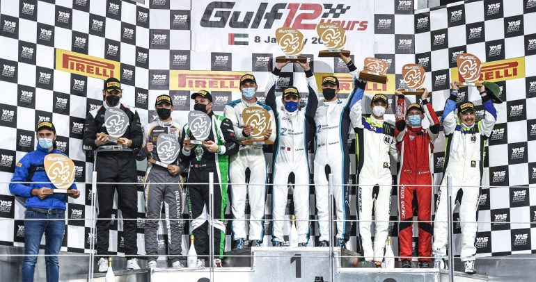 فريق 2 سيز لسباقات السيارات يحصد لقب النسخة العاشرة من سباق “الخليج 12 ساعة”