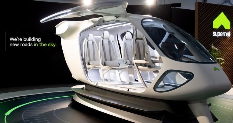 هيونداي تقدم مفهوم أولي لمقصورة السيارة الطائرة إيفتول بـ5 مقاعد