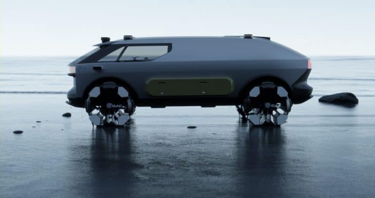 جي آيه سي فان لايف… مفهوم سيارة كهربائية ذاتية القيادة لجميع التضاريس