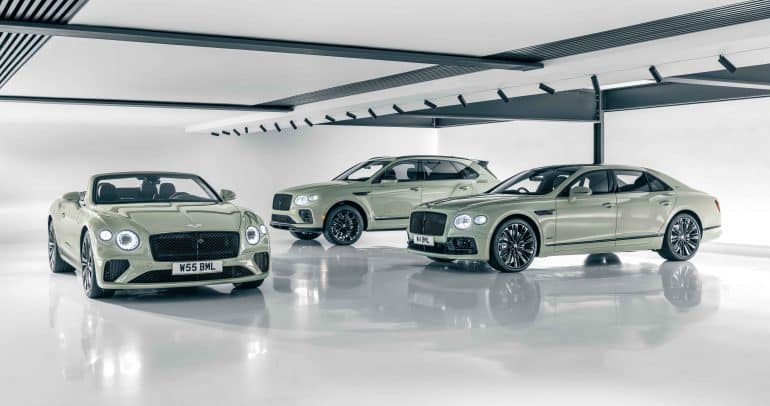 تكريماً لأيقونة هندسية: إطلاق باقة Bentley Speed Edition 12