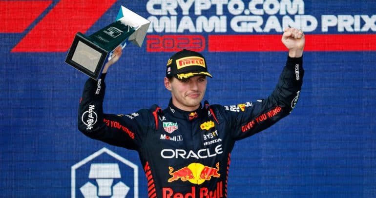 الهولاندي ماكس فيرستابن يفوز بسباق الجائزة الكبرى للفورمولا 1 في ميامي
