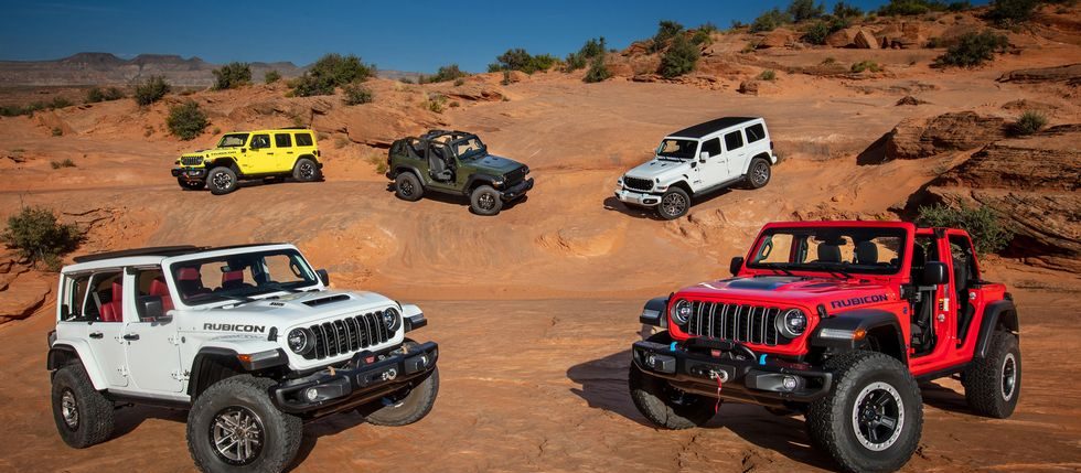 جيب رانجلر تصل إلى رقم قياسي جديد