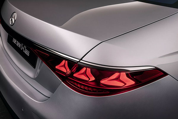 Rear 2027 Mercedes-Benz S-Class First Look