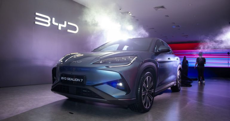 الفطيم و BYD تطلقان SEALION 7 في الإمارات: ثورة في السيارات العائلية!