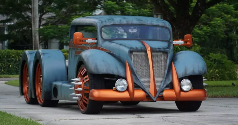 دودج رام بست عجلات – شاحنة مجنونة تتجاوز حدود الخيال! 