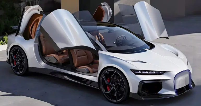 دريمي الصينية تكشف عن نسخة كهربائية مستوحاة من بوجاتي: انطلاق الإنتاج في 2027