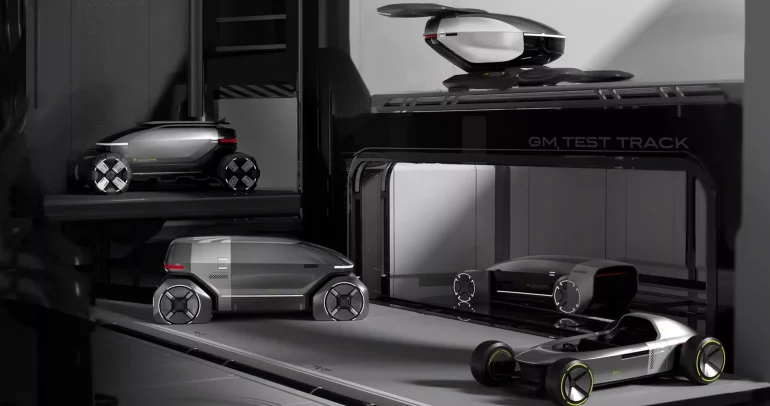 جنرال موتورز تكشف عن سيارات كهربائية مستقبلية مستوحاة من “Tomorrowland”