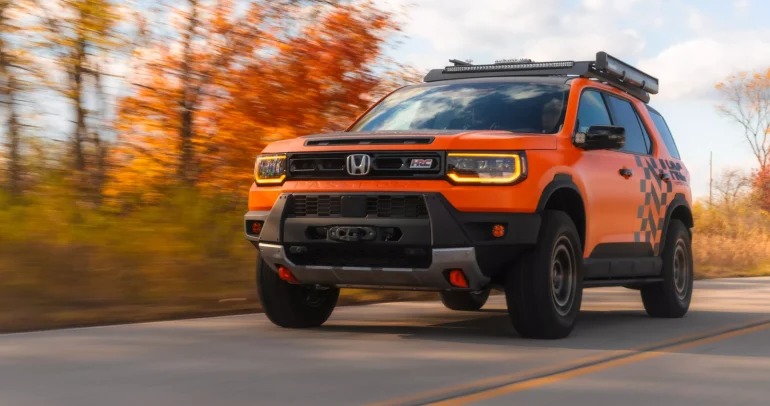 هوندا تكشف عن نسخة باسبورت الأقوى TrailSport HRC… منافسة حقيقية للبرونكو!