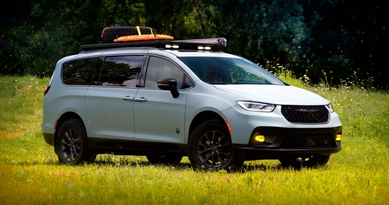 كرايسلر Pacifica Grizzly Peak… ميني فان تتحول إلى مغامر قوي على الطرق الوعرة