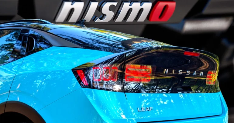 نيسان تلمّح إلى نسخة رياضية من Leaf NISMO… إذا طالب بها الجمهور!