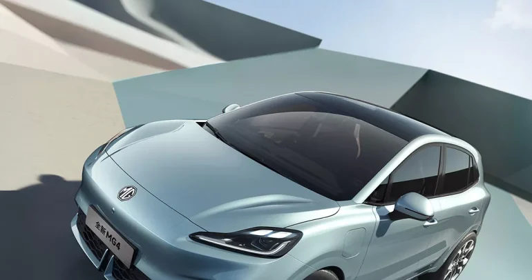 MG4 الجديدة تنضم إلى نادٍ نادر من السيارات الكهربائية ببطارية شبه صلبة 