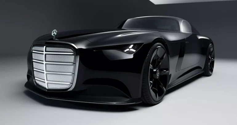 مرسيدس تكشف عن Vision Iconic — سيارة كوبيه مستقبلية بروح الثلاثينيات