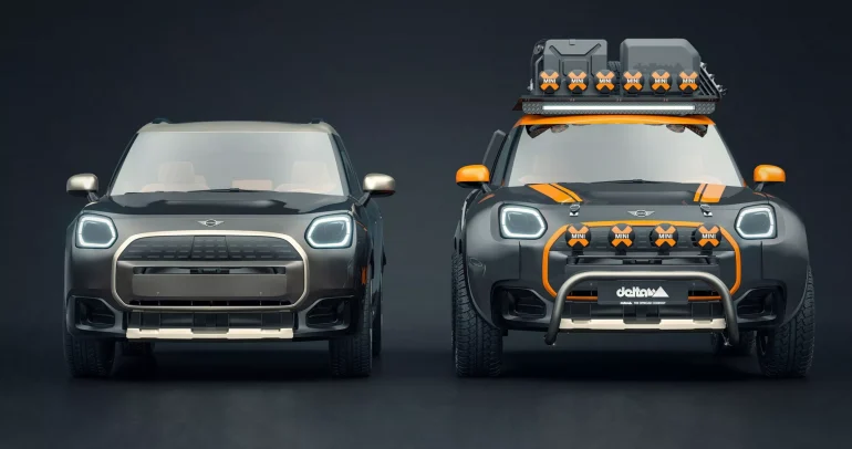 ميني كانتريمان تتحول إلى وحش صحراوي قانوني للطرق بفضل Delta4x4 وX-Raid