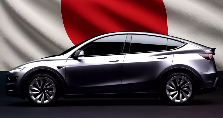 تسلا تقترب من إزاحة نيسان عن صدارة مبيعات السيارات الكهربائية في اليابان