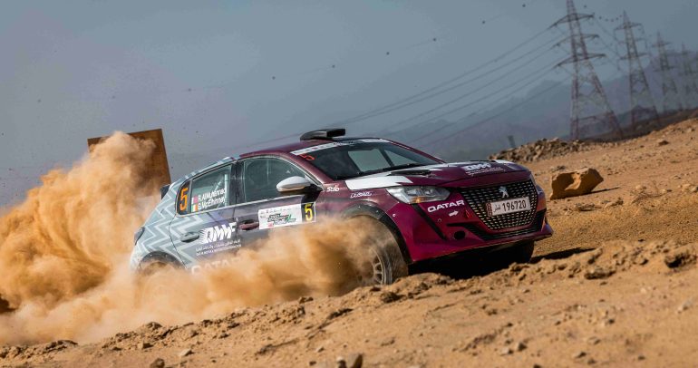 ناصر العطية يقود قائمة المشاركين في رالي قطر الدولي 2026 ضمن الجولة الثانية من بطولة الشرق الأوسط للراليات