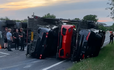 حادث أليم: تضحية بسيارات فاخرة لإنقاذ حياة راكبي الدراجات