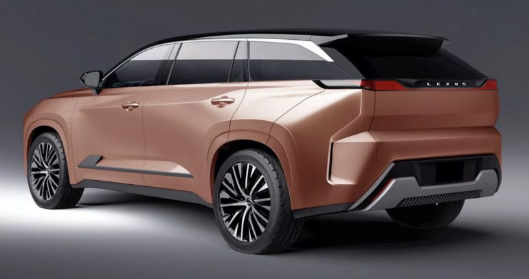 لكزس تستعد لإطلاق SUV كهربائية بثلاثة صفوف لمنافسة كيا EV9