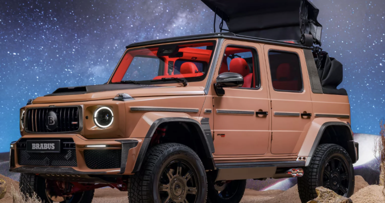 جي-كلاس كابريو بنكهة برابوس… فخامة مكشوفة بقوة 800 حصان!