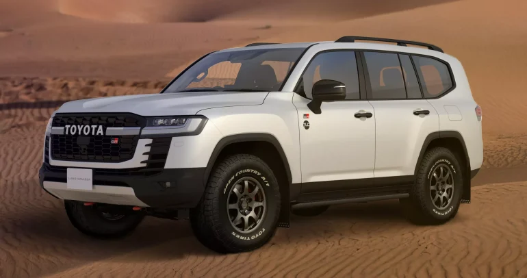 تويوتا تكشف عن أقوى نسخة GR سبورت لاند كروزر: Rally Raid إصدار خاص احتفالاً بانتصارات داكار