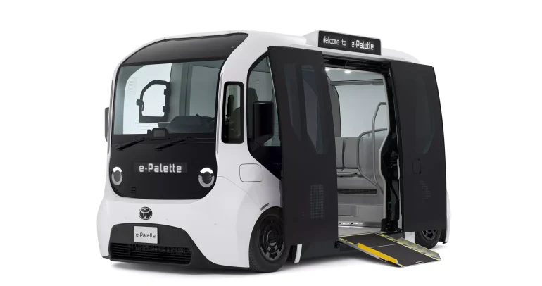 تويوتا تكشف عن أغلى سيارة في تاريخها: e-Palette الكهربائية متعددة الاستخدامات