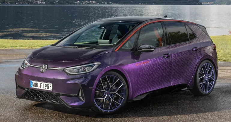 فولكس فاجن ID.3 GTX Fire+Ice: نسخة كهربائية نادرة بروح التسعينات