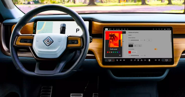 ريفـيـان تدخل عصر التوجيه الإلكتروني… خطوة جريئة تنافس بها Cybertruck من تسلا!