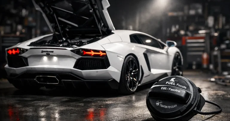 لامبورغيني أفينتادور تُصلَّح بقطع من فورد… حل غير تقليدي